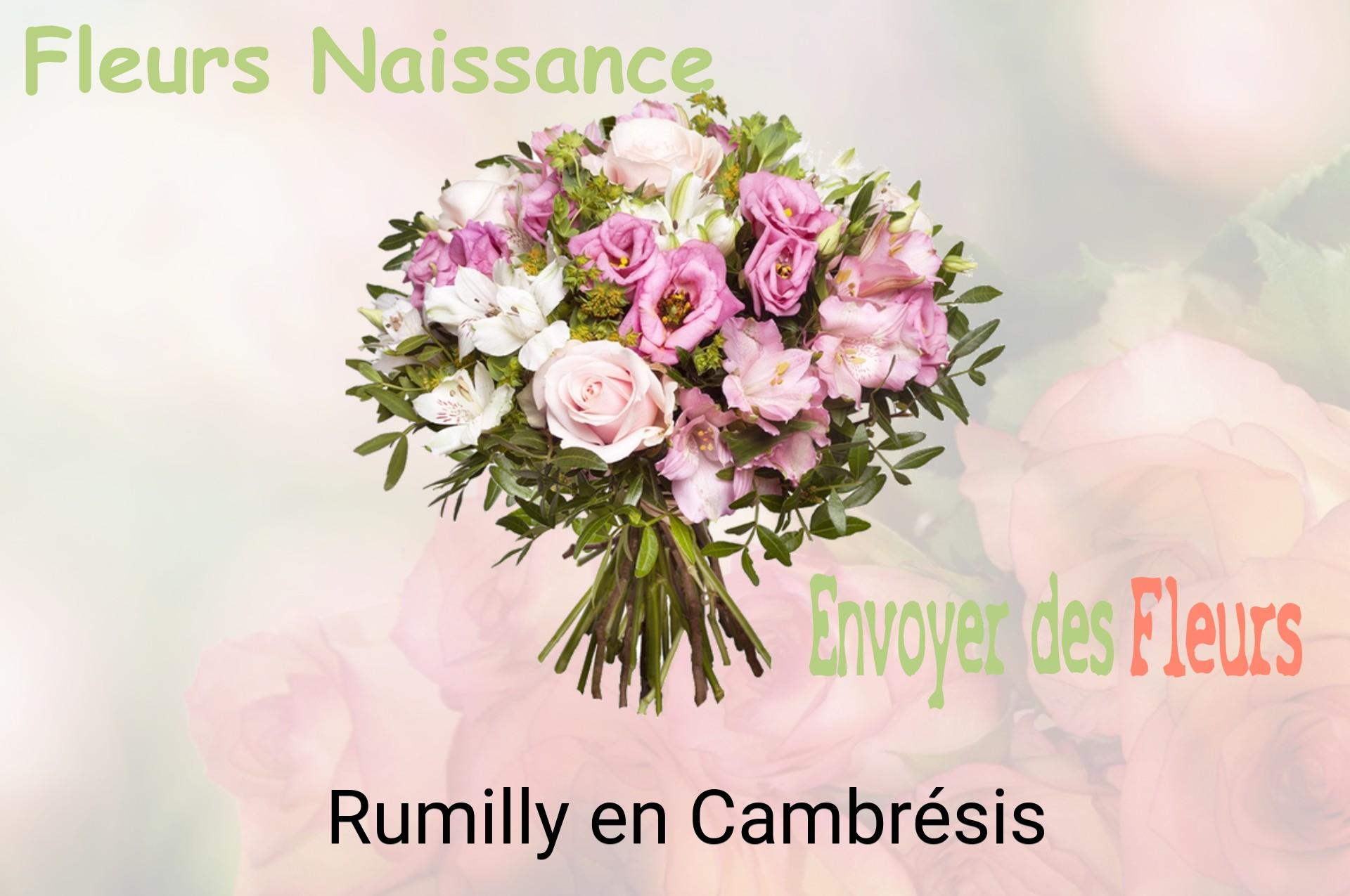 Bouquet de fleurs de naissance livré à Rumilly-en-Cambrésis