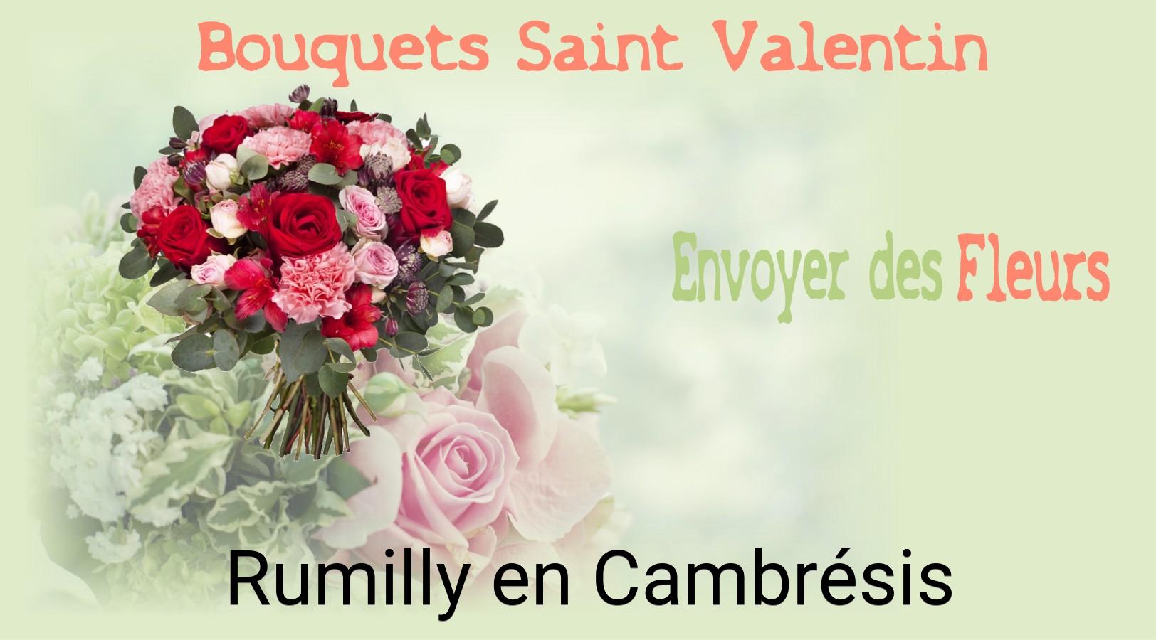 Roses de Saint-Valentin livrées à Rumilly-en-Cambrésis